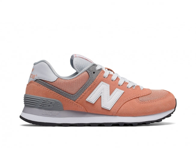 Zapatilla New Balance 574 Pk-Wht-Gre